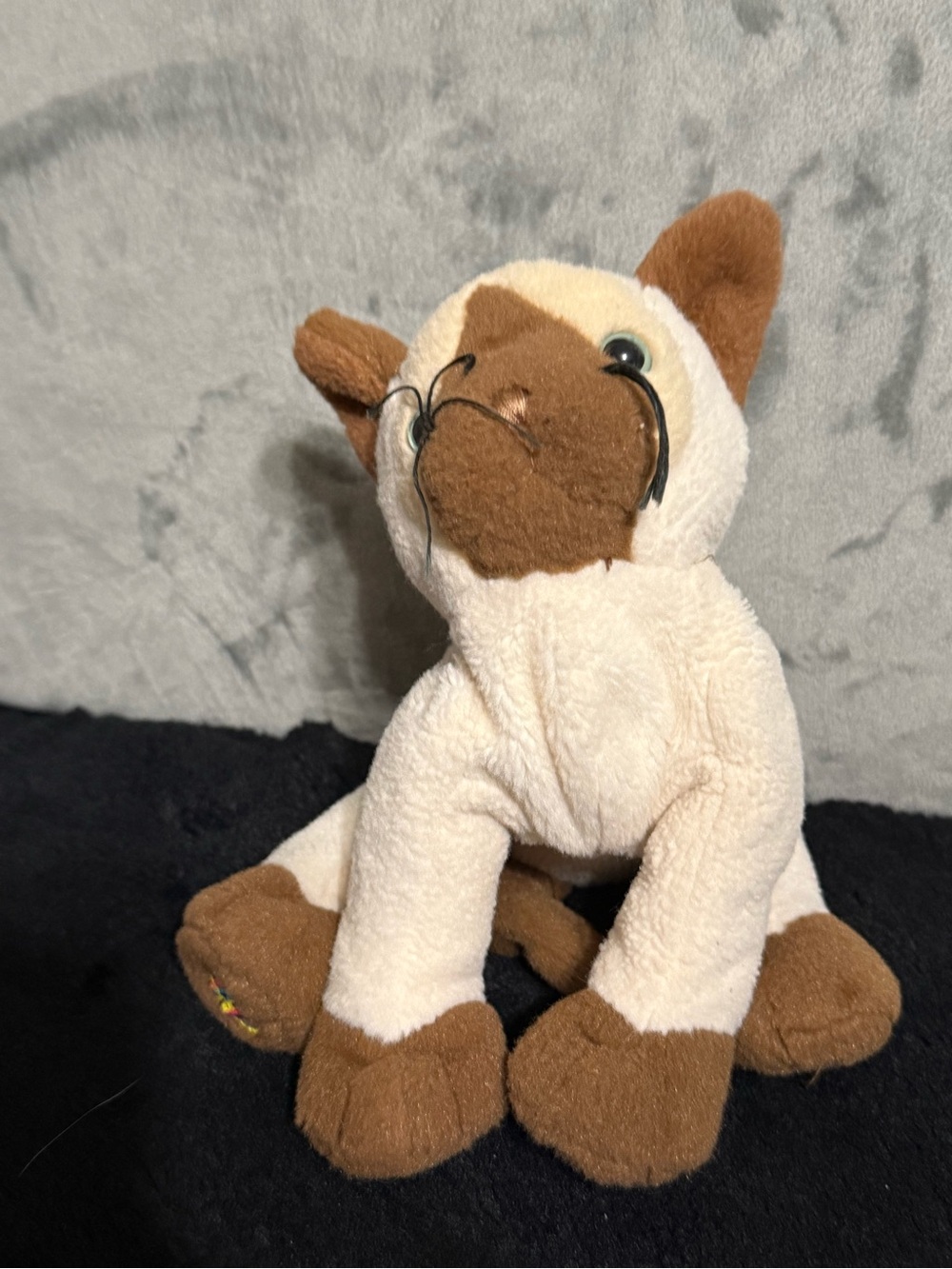 Webkinz Siamese Cat Plush Ganz HM160 8” Stuffed Animal No Tag